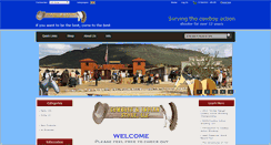 Desktop Screenshot of cowboysandindianstore.com